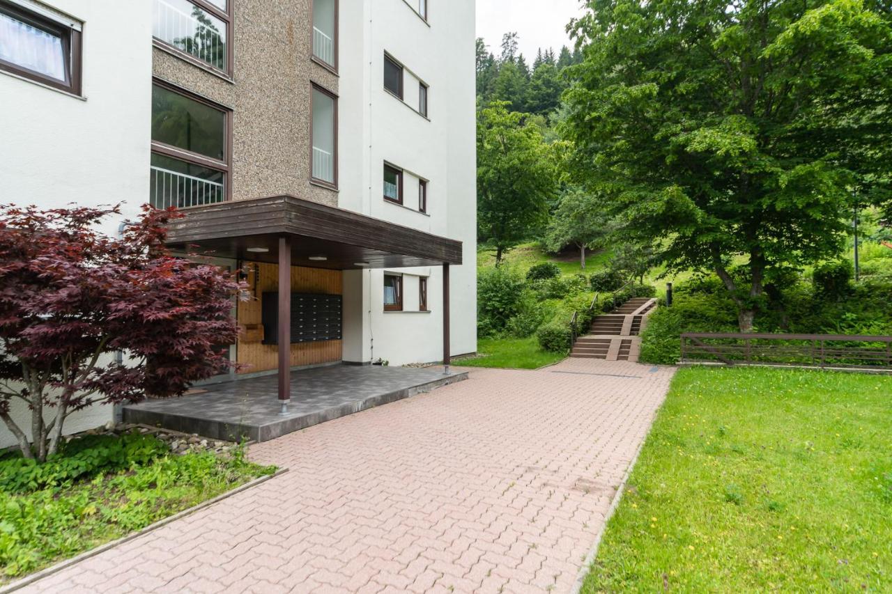 Schwarzwaldsuite Mit Panorama Waldblick Enzklösterle Exteriör bild